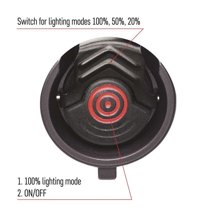 Lanternă LED reîncărcabilă LED/USB/3,7V IP65 600lm