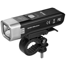 Lanternă LED reîncărcabilă pentru bicicletă LED/USB IP66 600 lm 36 de ore Fenix BC25R