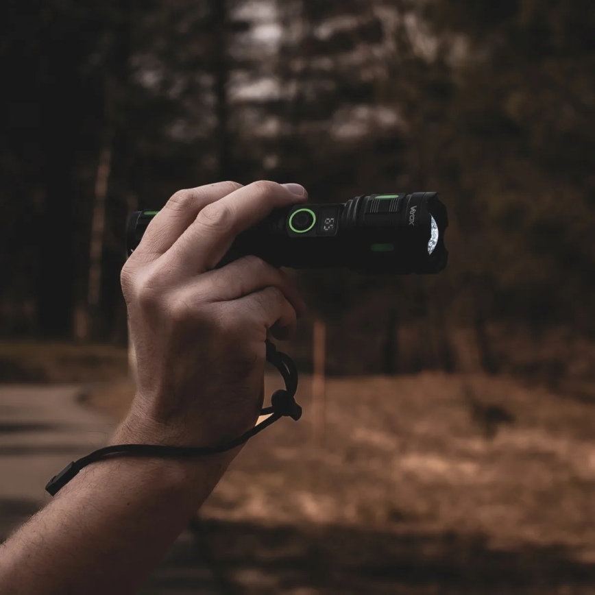 Lanternă LED reîncărcabilă cu reglaj al luminozității și funcție powerbank, 20W/5V, IP44, 1200 lm, 5000 mAh