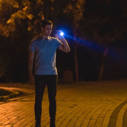 Lanternă LED reîncărcabilă USB LED/10W/5V IP54 2000 mAh 1000 lm