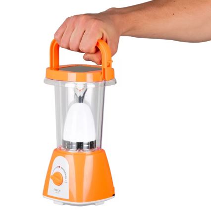 Lanternă LED solară reîncărcabilă dimabilă cu funcție de acumulator extern LED/230V 710 lm 1600 mAh