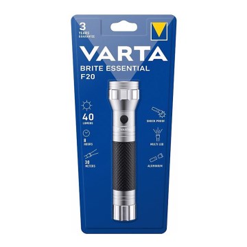 Lanternă LED Varta 15618101401 BRITE ESSENTIALS LED/2xLR14