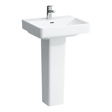 LAUFEN H8109620001041 - Lavoar PRO 55 x 46,5 cm pentru montaj pe blat/suspendat, ceramică albă