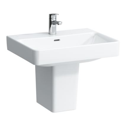 LAUFEN H8109630001041 - Lavoar PRO 60x46,5 cm, ceramică, alb, pentru montaj pe blat/suspendat