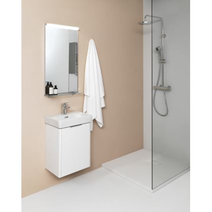 LAUFEN H8159610001041 - Lavoar PRO pentru montaj pe blat/pe perete, 45 x 34 cm, ceramică, alb