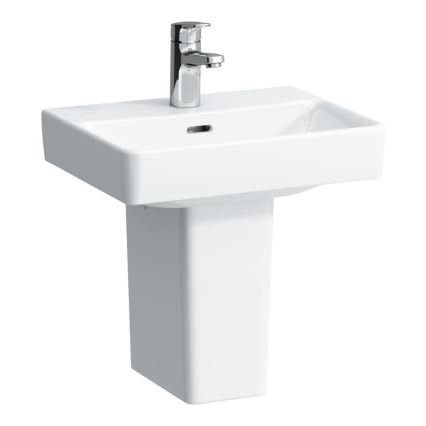 LAUFEN H8159610001041 - Lavoar PRO pentru montaj pe blat/pe perete, 45 x 34 cm, ceramică, alb