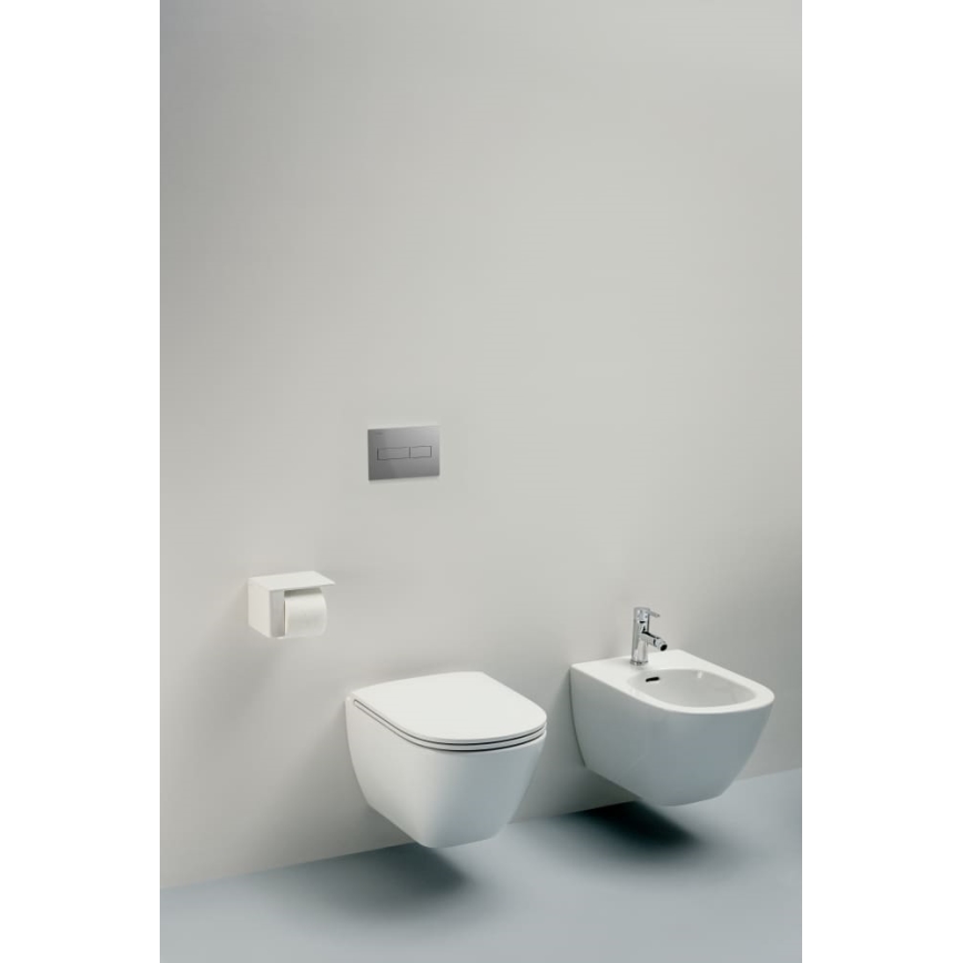 LAUFEN H8660800000001 - WC suspendat LUA din ceramică, alb + capac WC SoftClose LUA din duroplast, alb