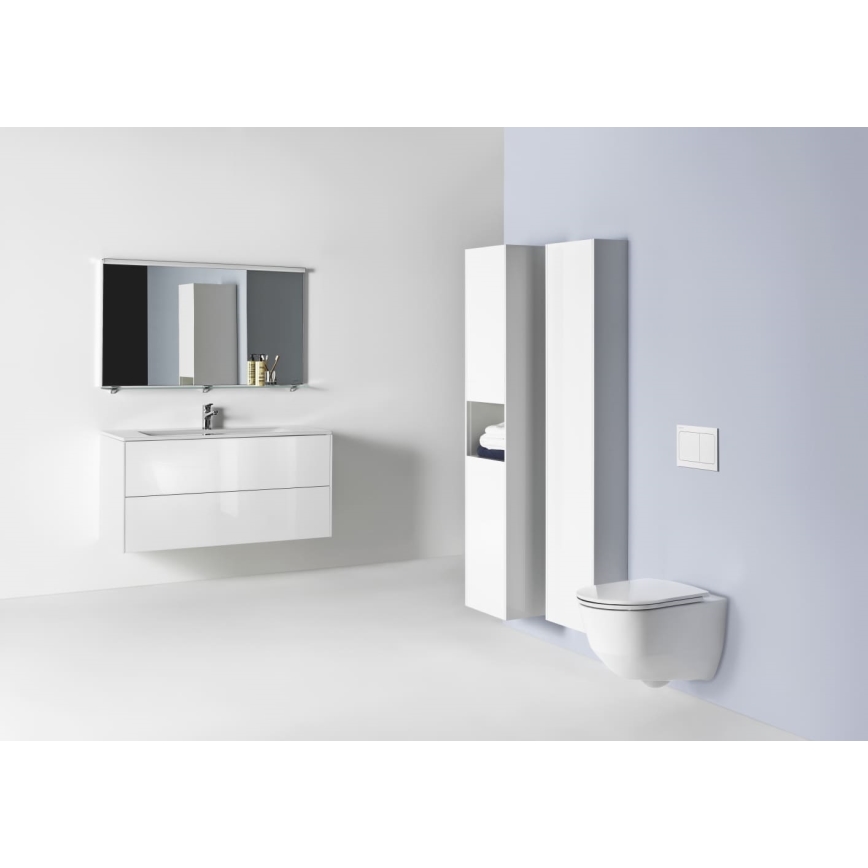 LAUFEN H8669530000001 - Vas WC suspendat PRO, ceramică, alb + capac WC SoftClose PRO, duroplast, alb