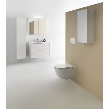 LAUFEN H8669530000001 - Vas WC suspendat PRO, ceramică, alb + capac WC SoftClose PRO, duroplast, alb