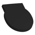 LAUFEN H8942827160001 - Capac pentru pisoar VAL SoftClose, duroplast, negru mat