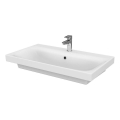 Lavoar Cersanit MODUO K116-013, 45 x 80 cm, ceramică/alb lucios, montaj pe blat/suspendat