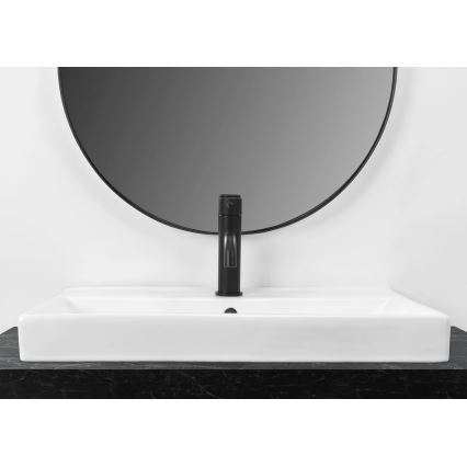 Lavoar încastrat MANDY 46 x 60 cm ceramică/alb lucios - REA-U3326