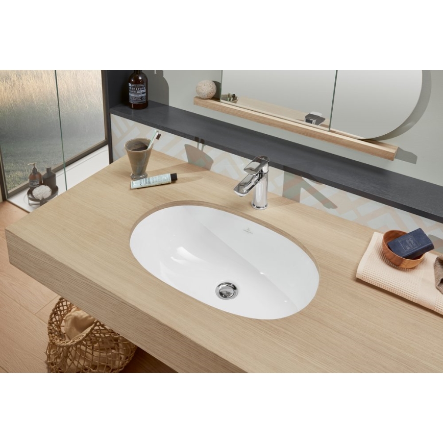Lavoar încastrat O.NOVO Villeroy & Boch 416260R1, ceramică, alb