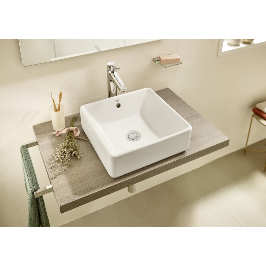 Lavoar pe blat Roca A3270ML000 GAP 39x37 cm ceramică/alb