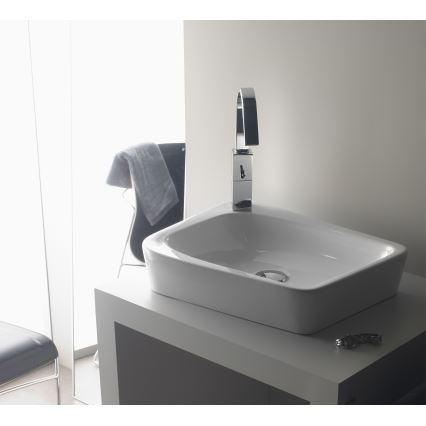 Lavoar pentru blat ARAGON 50 x 40,5 cm, porțelan/alb - Bathco 4001