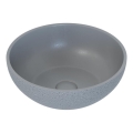 Lavoar pentru blat BERGEN Ø 39 cm, beton/gri