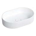 Lavoar pentru blat OVO 55x36 cm, dolomit, alb mat - OMNIRES OVOUNBM