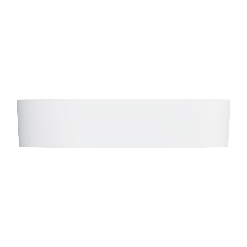Lavoar pentru blat OVO 55x36 cm, dolomit, alb mat - OMNIRES OVOUNBM