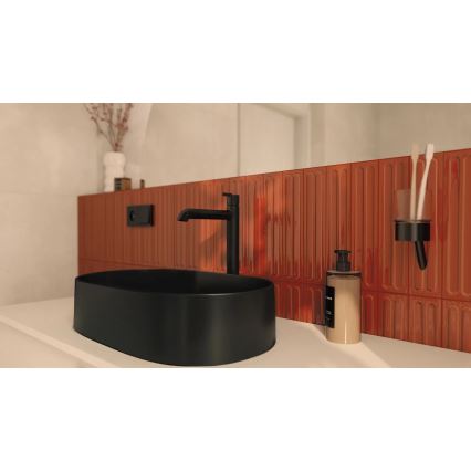 Lavoar pentru blat SILIA 35 x 55 cm, granit, negru - Deante CQS_NU6S