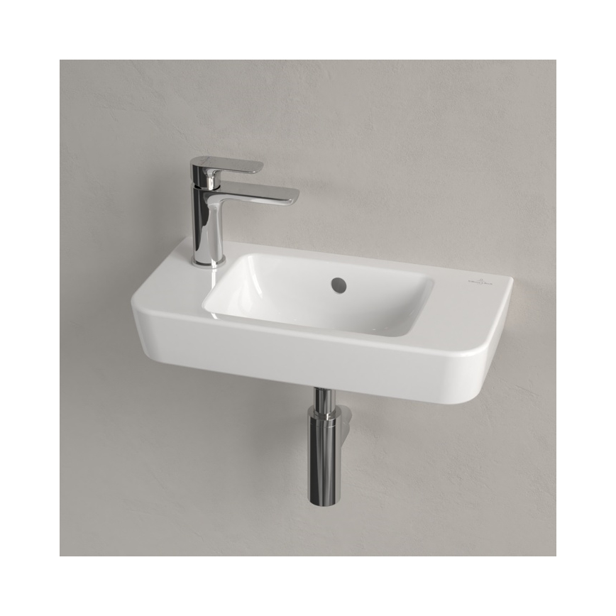 Lavoar suspendat Villeroy & Boch O.NOVO 50x25 cm ceramică/alb - 4342L501