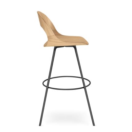 LD Seating - Scaun de bar LOTUS maro/negru