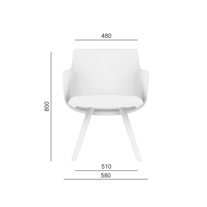 LD Seating - Scaun de birou MELODY bej