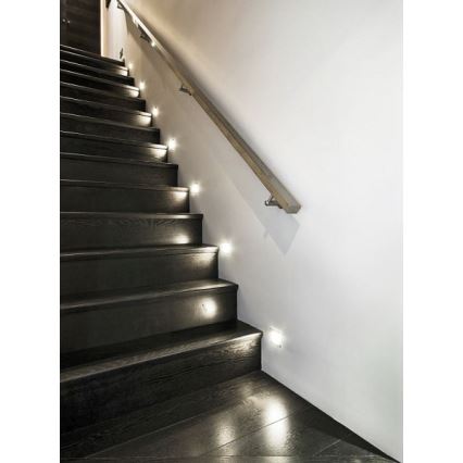LDST DI-01-B-BZ12 - Lumină LED pentru scări DIANA LED/1,2W/230V alb 6500K