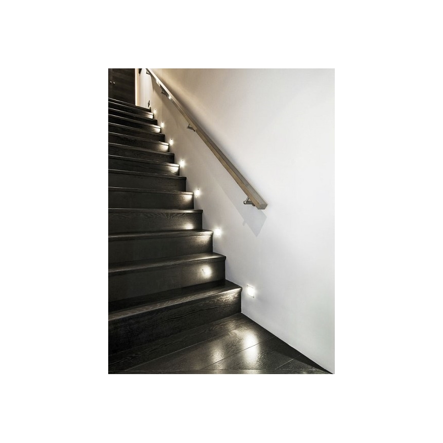 LDST DI-01-B-BZ12 - Lumină LED pentru scări DIANA LED/1,2W/230V alb 6500K