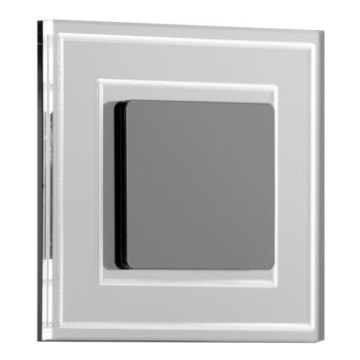 LDST KE-01-CB-BZ8 - Lumină LED pentru scări KELLY 8xLED/1,2W/230V negru lucios 6500K