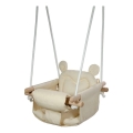 Leagăn textil pentru copii 2Kids Toys crem/bej