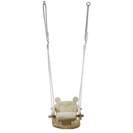 Leagăn textil pentru copii 2Kids Toys crem/bej