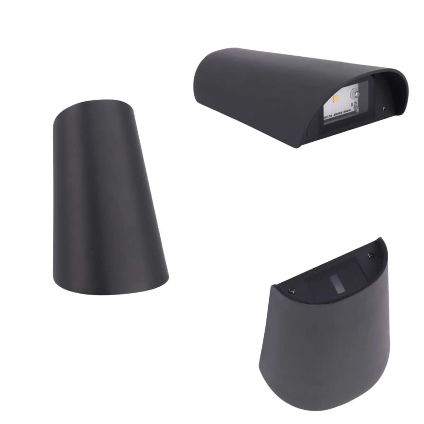 LED Aplică de exterior LED/11W/230V IP65 neagră