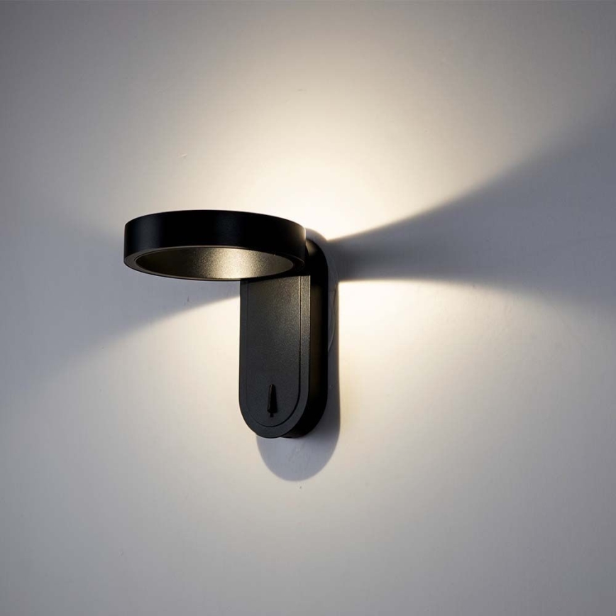 Aplica LED de perete LED/5W/230V 3000K/4000K negru