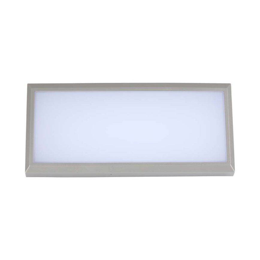 Aplica LED de perete pentru exterior LED/12W/230V 4000K IP65 gri