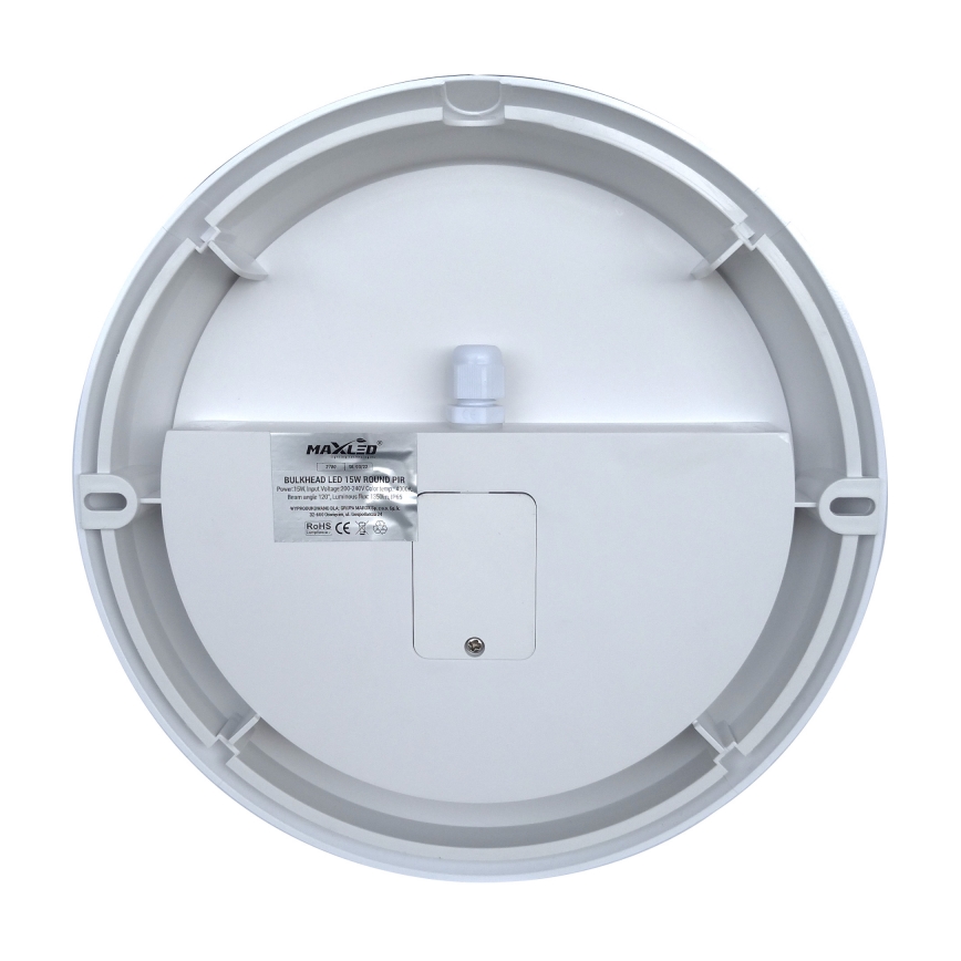 Aplica de perete LED pentru exterior cu senzor LED/15W/230V 4000K IP65
