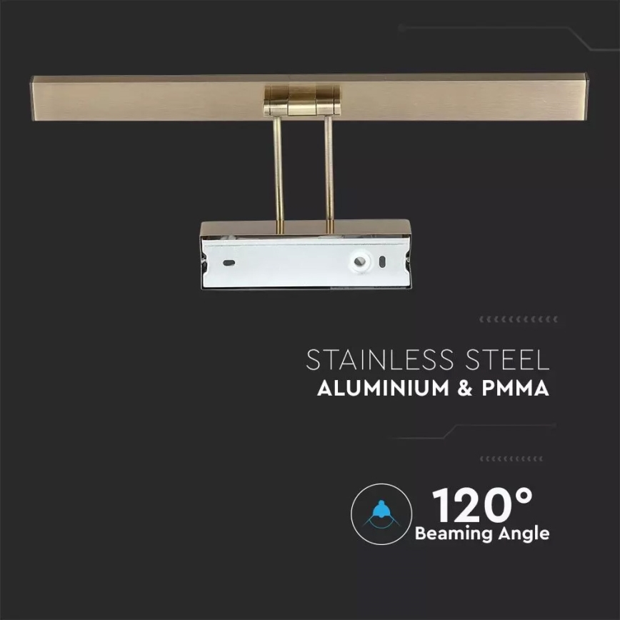 LED Aplică perete 1xLED/8W/230V 4000K