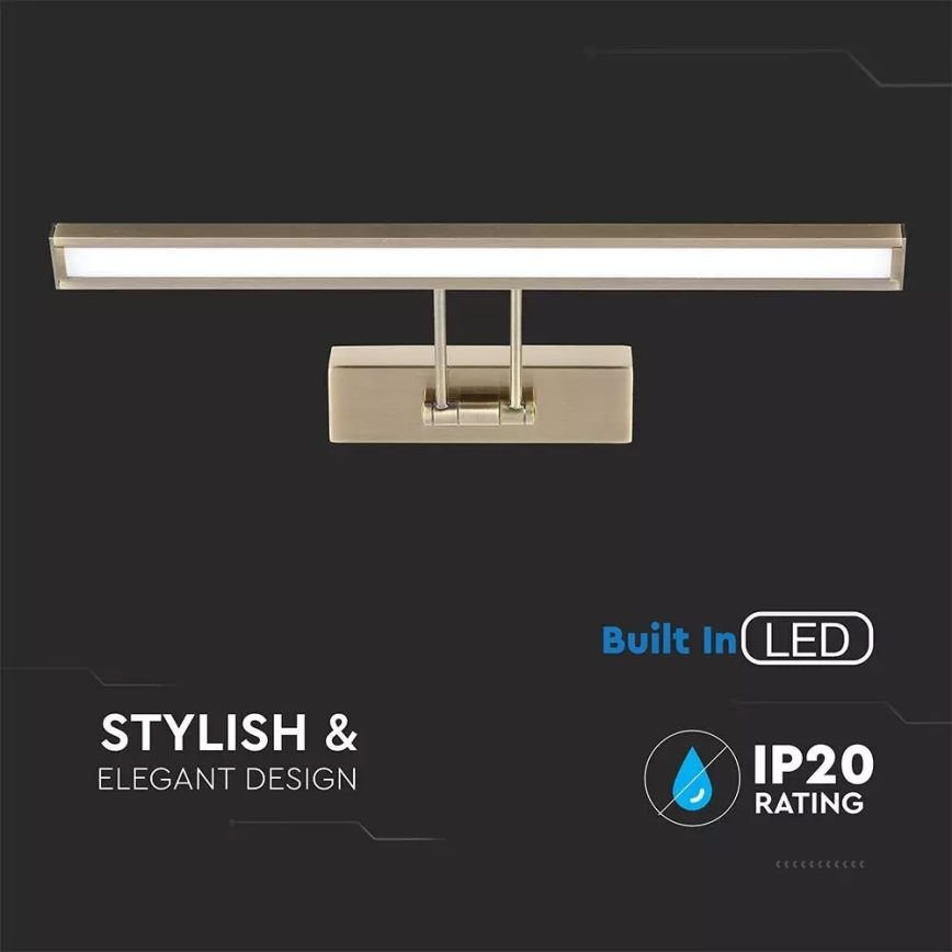 LED Aplică perete 1xLED/8W/230V 4000K