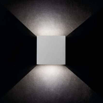 LED Aplică perete exterior REKA LED/7W/230V IP54 alb