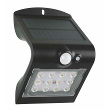 LED Aplică perete solară LED/1,5W IP65
