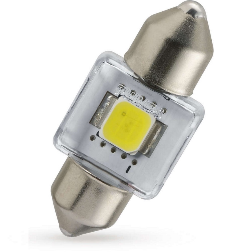 LED Bec auto Philips X-TREME ULTINON 129404000KX1 LED C5W/12V 4000K