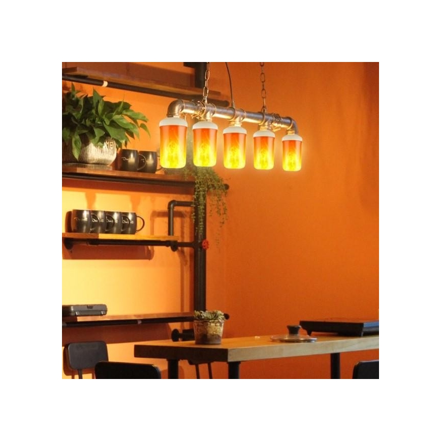 LED Bec decorativ FLAME T60 E27/3W/230V
