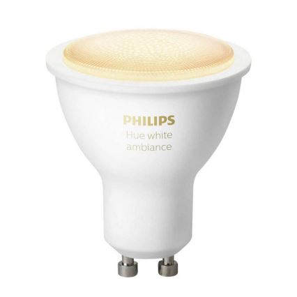 LED Bec dimmabil Philips HUE WHITE AMBIANCE 1xGU10/5,5W/230V