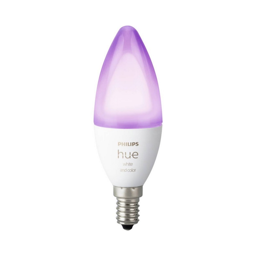 LED Bec dimmabil Philips Hue WHITE AND COLOR AMBIANCE B39 E14/5,3W/230V 2200K - 6500K