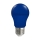 LED Bec E27/5W/230V albastru