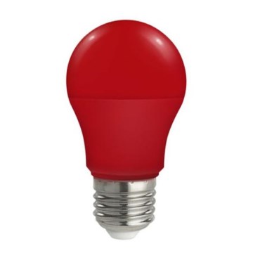 LED Bec  E27/5W/230V rosu