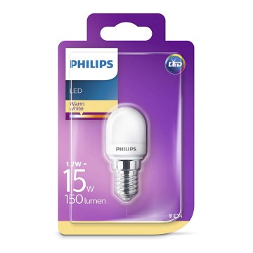LED bec pentru frigider Philips E14/1,7W/230V 2700K