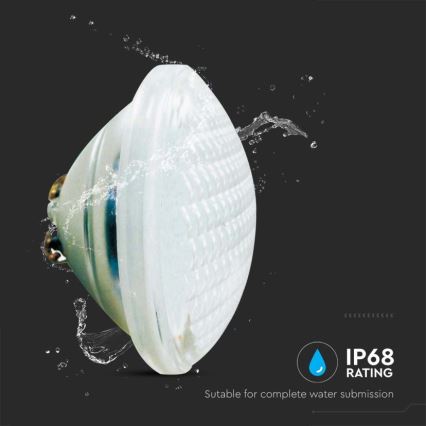 Bec LED pentru piscină LED/18W/12V IP68 6500K
