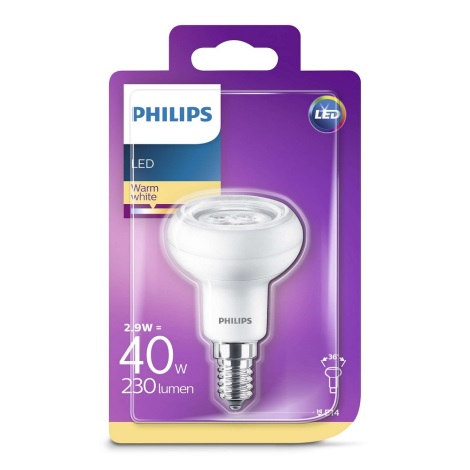 LED bec proiector Philips R50 E14/2,9W/230V 2700K