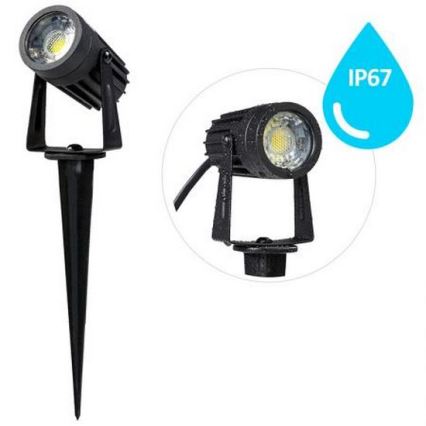 LED Corp de iluminat exterior LED/3W/85-264V IP67