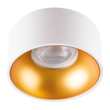 LED Corp de iluminat încastrat MINI RITI 1xGU10/25W/230V alb/auriu